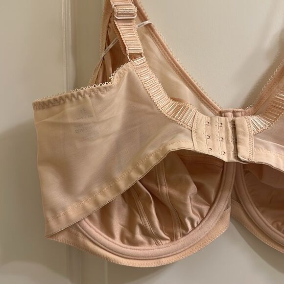 Elomi Cate Full Cup Banded Bra EL4030 Latte NEW Size 40I Underwire - Picture 9 of 14